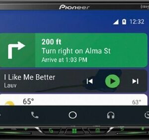 Pioneer - 7" Android Auto™ and Apple CarPlay® Bluetooth® Digital Media (DM) Receiver - Black