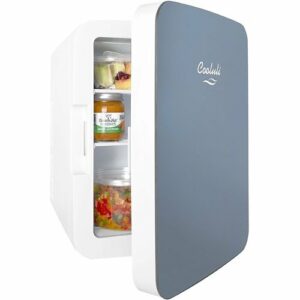 Cooluli - Infinity 0.4 Cu. Ft. Mini Fridge - Blue