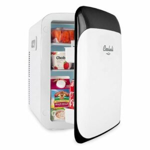 Cooluli - Classic 0.5 Cu. Ft. Mini Fridge - White