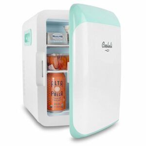 Cooluli - Classic 0.4 Cu. Ft. Mini Fridge - Teal