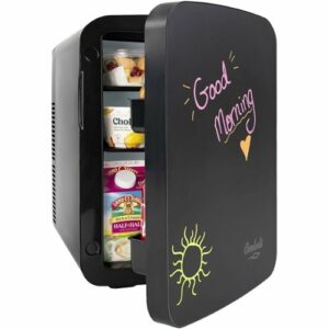 Cooluli - Vibe 0.5 Cu. Ft. Mini Fridge - Black