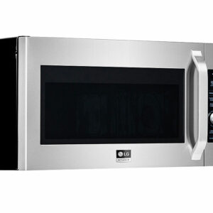 LG - STUDIO 1.7 Cu. Ft. Convection Over-the-Range Microwave Oven with Sensor Cooking - Stainless Steel