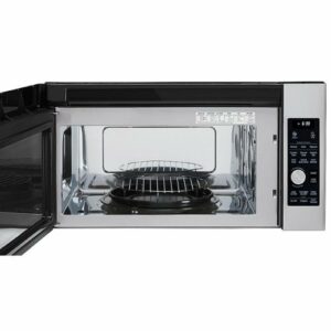 LG - STUDIO 1.7 Cu. Ft. Convection Over-the-Range Microwave Oven with Sensor Cooking - Stainless Steel