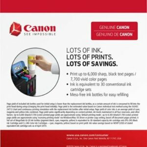 Canon - GI-20 3-Pack Ink Bottles - Cyan/Magenta/Yellow