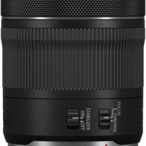 Canon - RF24-105mm F4-7.1 IS STM Standard Zoom Lens for EOS R-Series Cameras - Black