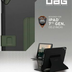 UAG - Scout Folio Case for Apple® iPad® 10.2-Inch (9th/8th/7th Generations) - Black