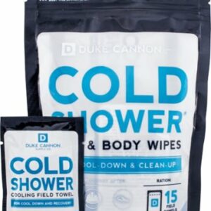 Duke Cannon - Cold Shower Cooling Field Towels (15-Pack) - White