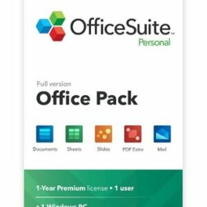 mobisystems - OfficeSuite Personal (1-User) (1-Year Subscription) - Android, Windows [Digital]