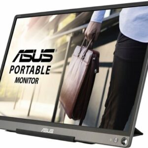 ASUS - ZenScreen 15.6” IPS FHD 1080P USB Type-C Portable Monitor with Foldable Smart Case - Dark Gray