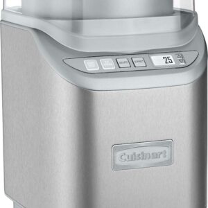 Cuisinart - Cool Creations 2-Quart Ice Cream Maker - Brushed Chrome