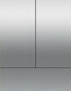 Fisher & Paykel - 36 x 80 in Integrated French Door Stainless Panel For RS36A80U1 (Handles not Included) - Stainless Steel