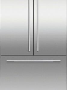 Fisher & Paykel - 36 x 80 in Integrated French Door Door Panel for RS36A80J1 (Handles not Included) - Stainless Steel