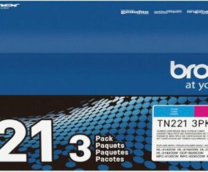 Brother - TN221 3PK 3-Pack Standard-Yield Toner Cartridges - Cyan/Magenta/Yellow