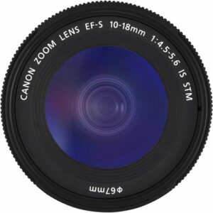 Canon - EF-S10-18mm F4.5-5.6 IS STM Ultra-Wide Zoom Lens for EOS DSLR Cameras - Black