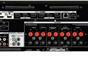 Onkyo - TX-NR6100 7.2 Channel THX Certified Network A/V Receiver - Black