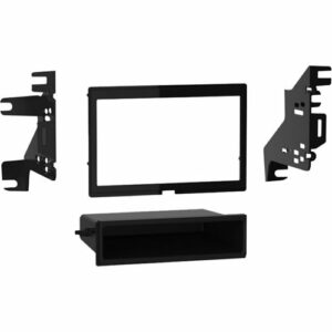 Metra - Dash Kit for Select 2019-2023 Mercedes-Benz Sprinter DIN - Black Gloss