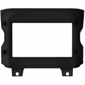 Metra - Dash Kit for Select 2018-2023 Jeep Wrangler Gladiator Wrangler JL DIN DDIN - Matte Black