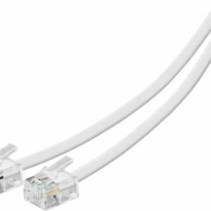 Insignia™ - 100' Landline Phone Cord - White