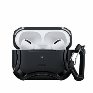 SaharaCase - Armor Case for Apple AirPods Pro (1st Generation and 2nd Generation) - Black