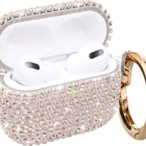 SaharaCase - Rhinestone Case for Apple AirPods Pro (1st Generation) - Gold