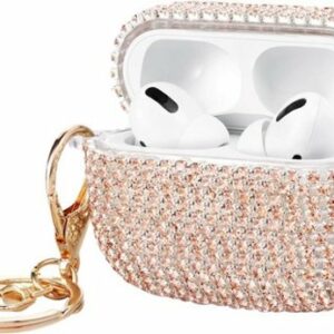 SaharaCase - Rhinestone Case for Apple AirPods Pro (1st Generation) - Gold