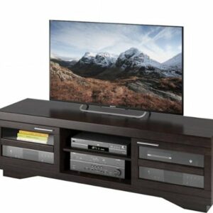 CorLiving - Granville TV Bench, for TVs up to 85" - Espresso