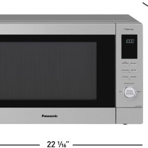 Panasonic - 1.2 Cu. Ft. 1000 Watt HomeCHEF CD87KS 4-in-1 Multioven Microwave - Airfryer, Broiler, Convection, Inverter - Silver