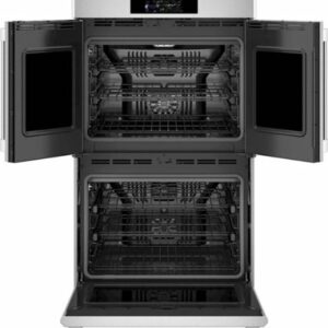 Monogram - Statement Collection 30" Built-In Double Electric Convection Wall Oven - Stainless Steel