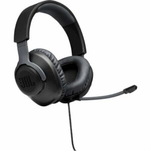 JBL - Quantum 100 Surround Sound Gaming Headset for PC, PS4, Xbox One, Nintendo Switch, and Mobile Devices - Black