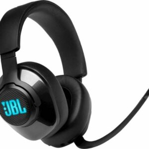 JBL - Quantum 400 RGB Wired DTS Headphone:X v2.0 Gaming Headset for PC, PS4, Xbox One, Nintendo Switch and Mobile Devices - Black