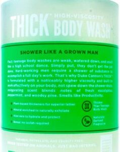 Duke Cannon - Thick Productivity High-Viscosity Body Wash - White