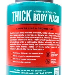 Duke Cannon - Thick Naval Supremacy High-Viscosity Body Wash - Blue