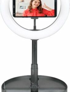 Tocad - Sunpak Self Storing Ring Light Vlogging Kit - Black