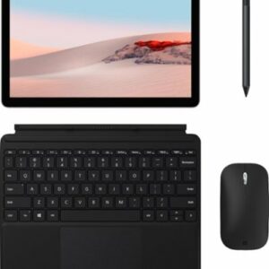 Microsoft - Surface Go Type Cover for Surface Go, Go 2, and Go 3 - Black