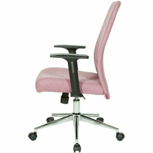 OSP Home Furnishings - Evanston 5-Pointed Star Manager's Chair - Orchid