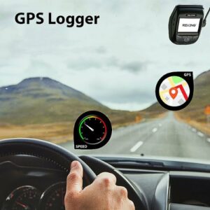 Rexing - GPS Logger for V1-4K, V1P, V1P-4K, M1 Pro and V1 Basic - Black