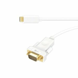 j5create - USB Type-C to VGA Cable - White/Gold