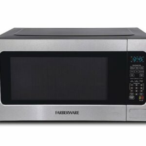 Farberware - Professional 2.2 Cu. Ft. Countertop Microwave with Sensor Cooking - Premium Stainless Steel