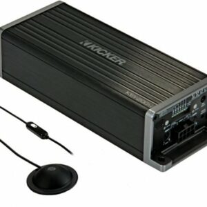 KICKER - KEY 200W Multichannel Amplifier with High-Pass Crossover - Black