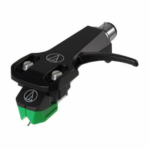 Audio-Technica - Audio Technica AT-VM95E/H Headshell/Cartridge Kit - Green