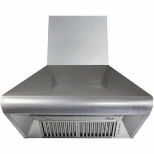 ZLINE - 30" Convertible Vent Wall Mount Range Hood, Fingerprint Resistant (8687S-30) - Stainless Steel