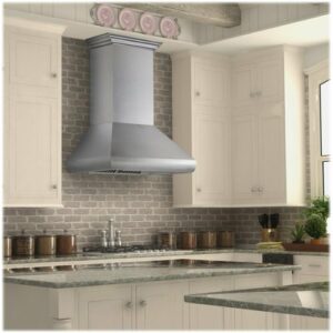 ZLINE - 30" Convertible Vent Wall Mount Range Hood, Fingerprint Resistant (8687S-30) - Stainless Steel