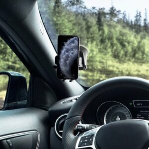 iOttie - Easy One Touch 5 Universal Dash/Windshield Mount for Mobile Phones - Black