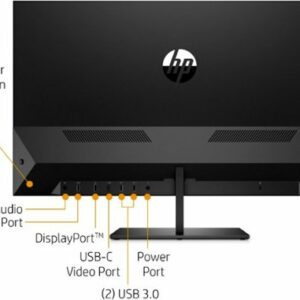 HP - Geek Squad Certified Refurbished Pavilion 32" LED QHD Monitor - Black