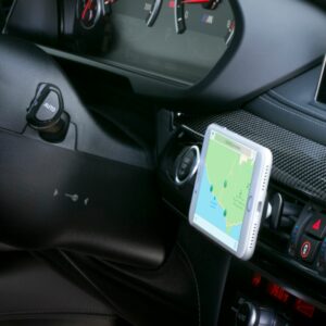 Scosche - MagicMount Elite Magnetic Phone/GPS Vent Mount for Most Cell Phones - Space Gray