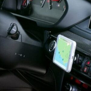 Scosche - MagicMount Elite Magnetic Phone/GPS Vent Mount for Most Cell Phones - Space Gray