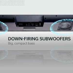 Denon - 2.0-Channel Soundbar with 3" Subwoofer - Black