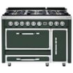 Viking - Tuscany 6.2 Cu. Ft. Freestanding Double Oven Dual Fuel True Convection Range - Green