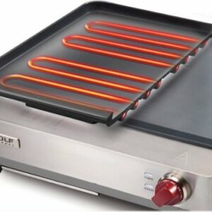 Wolf Gourmet - Precision Griddle with Lid - Stainless Steel