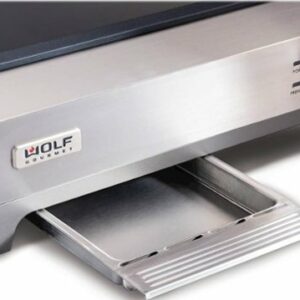 Wolf Gourmet - Precision Griddle with Lid - Stainless Steel